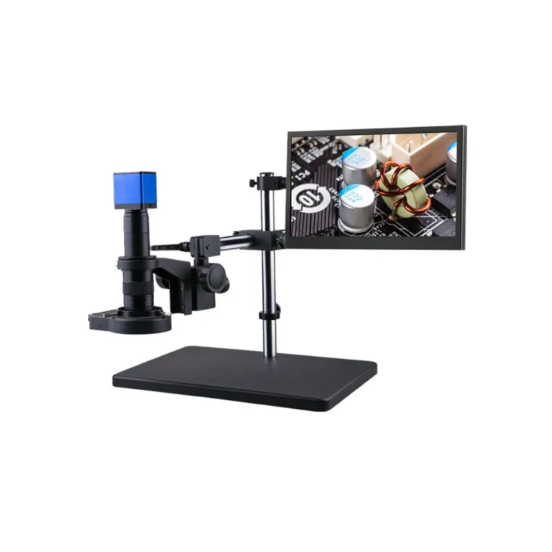 High definition 4K measuring electron microscope, digital circuit board mobile phone watch repair magnifying glass