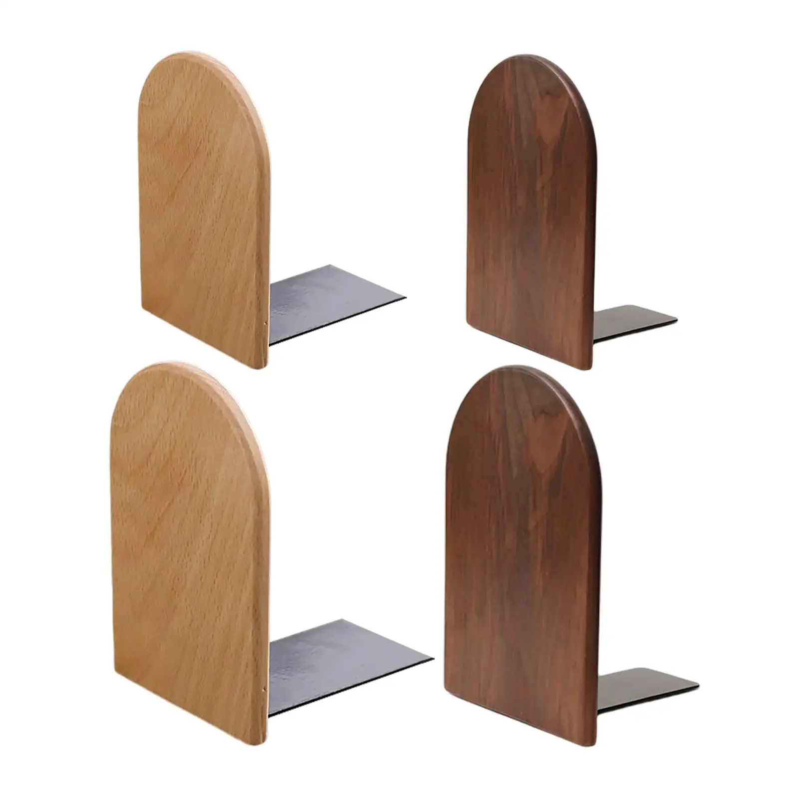 Bookends Shelf Home Desktop Office Book Holder Storage Rack Desk Organizer