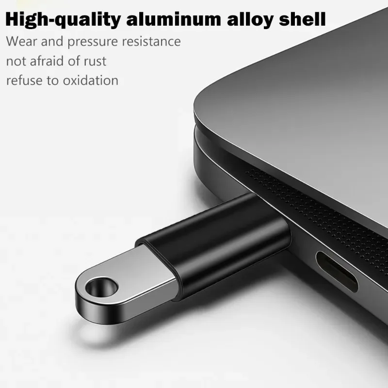 6-1 шт., адаптер USB Type-C (мама)-Micro USB (папа)