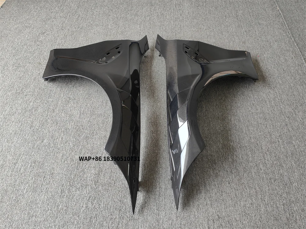 

For M3 M4 G80 G82 Carbon Fiber Front Fender Body Kit AE Style Upgraded Carbon Fiber Fender for Car
