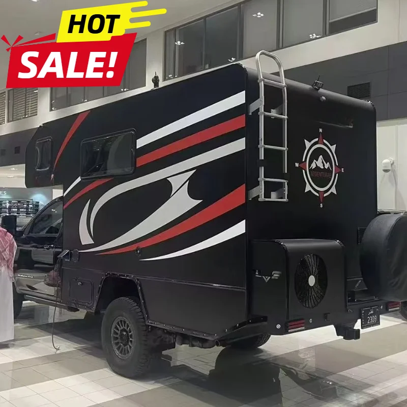 Waterproof Aluminum Overland Camper Pickup Truck Bed Outdoor Caravan Travel Trailer 4x4 Factory Customized
