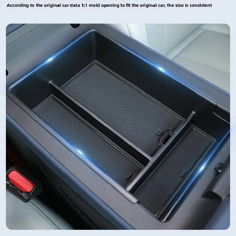 Car Armrest Storage Box for Xpeng G6 2023-2026 XPeng Organizer Central Console Storage Box Container Tray Interior Accessories image 4