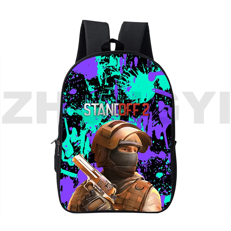 Neue lustige Spiel Grafik Abstands halter 2 Druck Rucksack Kinder Rucksack Mode Mochila Schult aschen Frauen Reisetaschen Jungen wasserdichte Tasche