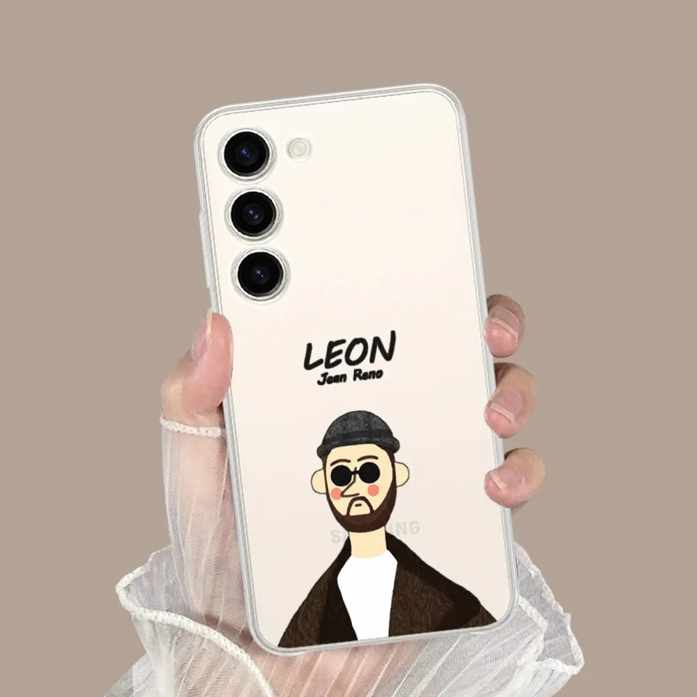 Movie Killer Leon Phone Case for Samsung Galaxy S8 8S G950F G950 A91 A80 A73 5G A72