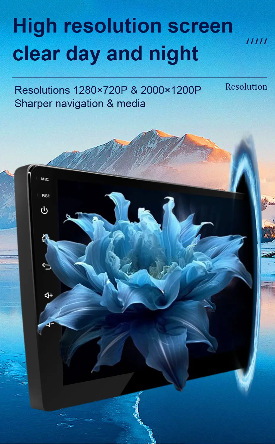 Auto-Radio Android 16 für Ford Ka 2008 - 2014 Carplay Multimedia-Player Stereo GPS Haupteinheit DSP BT WiFi 4G Split-Screen IPS – Detail 17