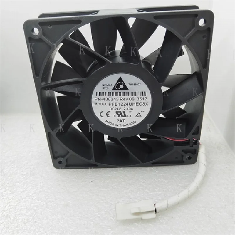 

C НОВЫЙ ДЛЯ PFB1224UHEC8X 12038 24 В 2,40 А 12 см инверторный вентилятор с большим объемом воздуха