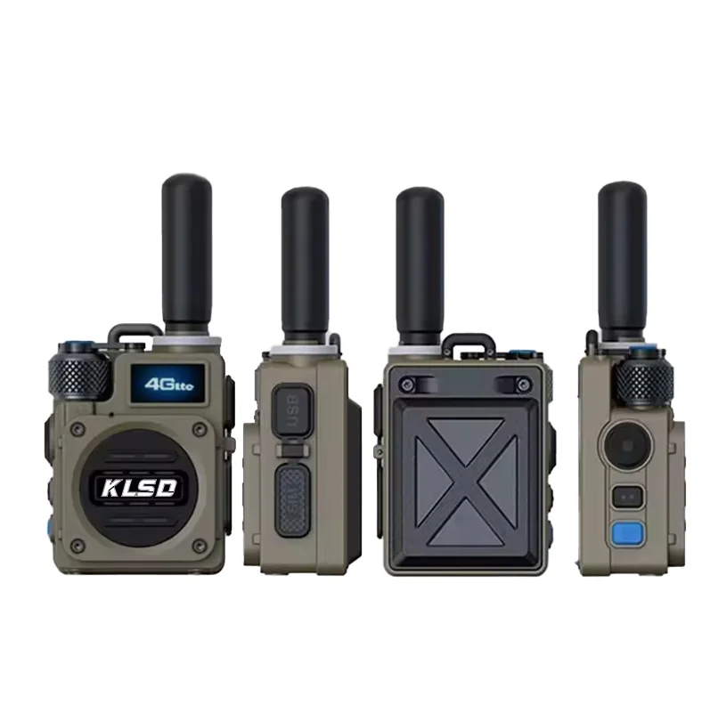 Outdoor Handheld Mini 4G POC Full Network Intercom 5000Km Call Range Wireless Walkie Talkie for Public 5000Km Call Range