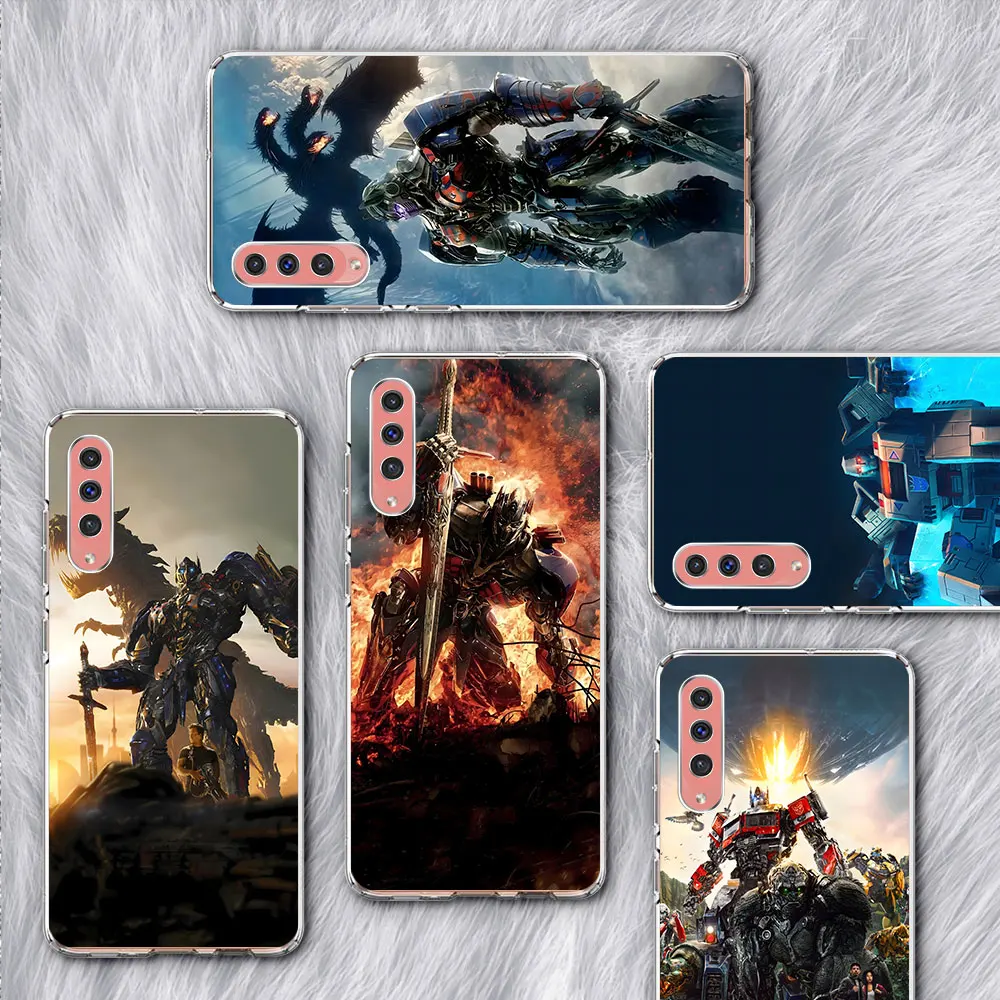 Transformers Autobot Case for Samsung Galaxy A70 A70s A20e A30s A8 A40 A50 A50s A20 A30 A7 A6 2018 Soft Transparent Phone Cover