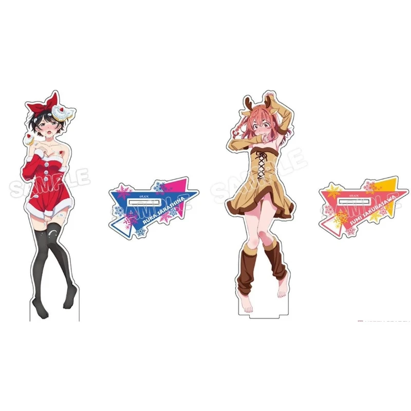 Anime Ruka Sarashina Sumi Sakurasawa Figuur Pop Spel Acryl Stand Model Cosplay Speelgoed Voor Cadeau