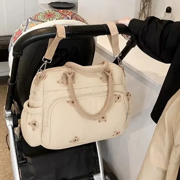 new-portable-lightweight-large-capacity-stroller-hanging-mommy-bag-convenient-outdoor-handheld-baby-care-storage-bag