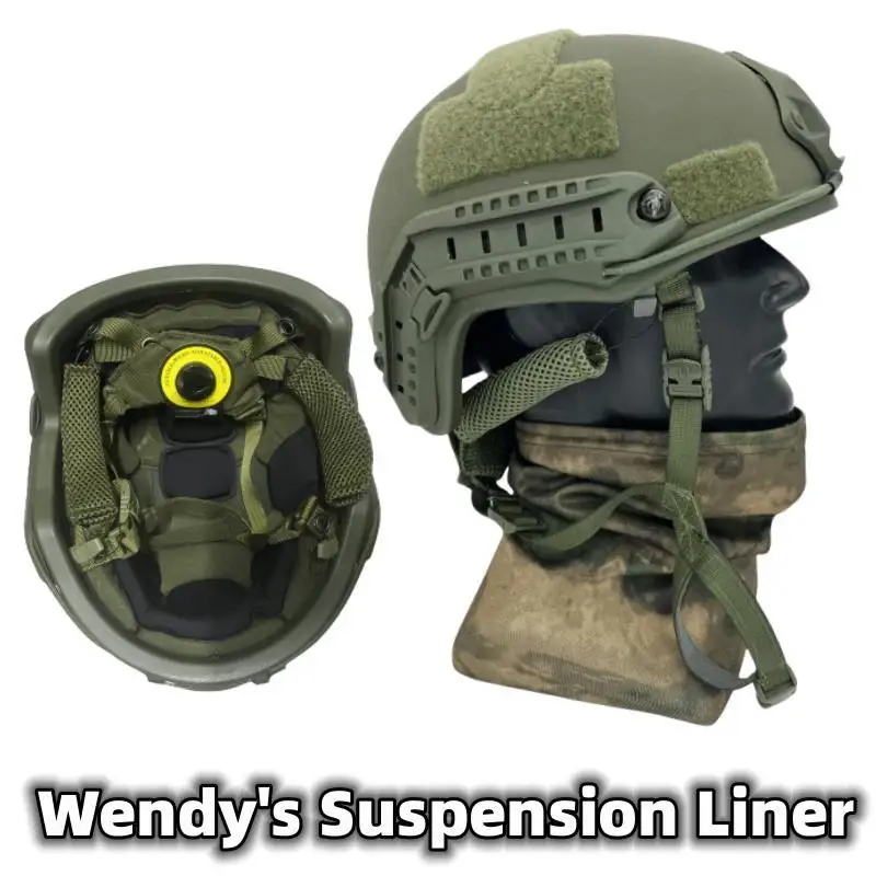 

Fast MH Tactical Helmet Glass Fiber Wendy Suspension PadHelmet Outdoor Activity Protective Training Safety Riot Control Helmets