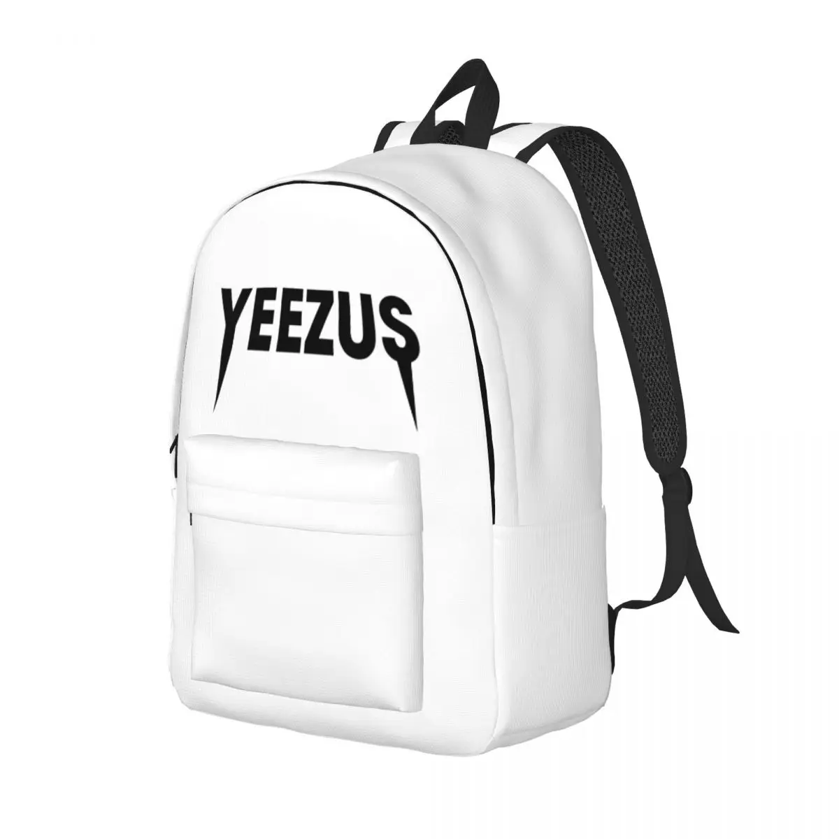 Yeezus-Mochila Kanye West leve para homens e mulheres, bolsa de ombro universitária, mochila de estudante, moda