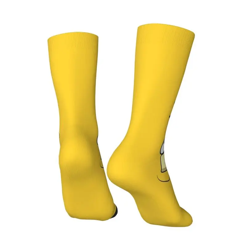Chaussettes personnalisées Anime P-Psyducks pour hommes, chaussettes unisexes amusantes pour printemps, été, automne et hiver