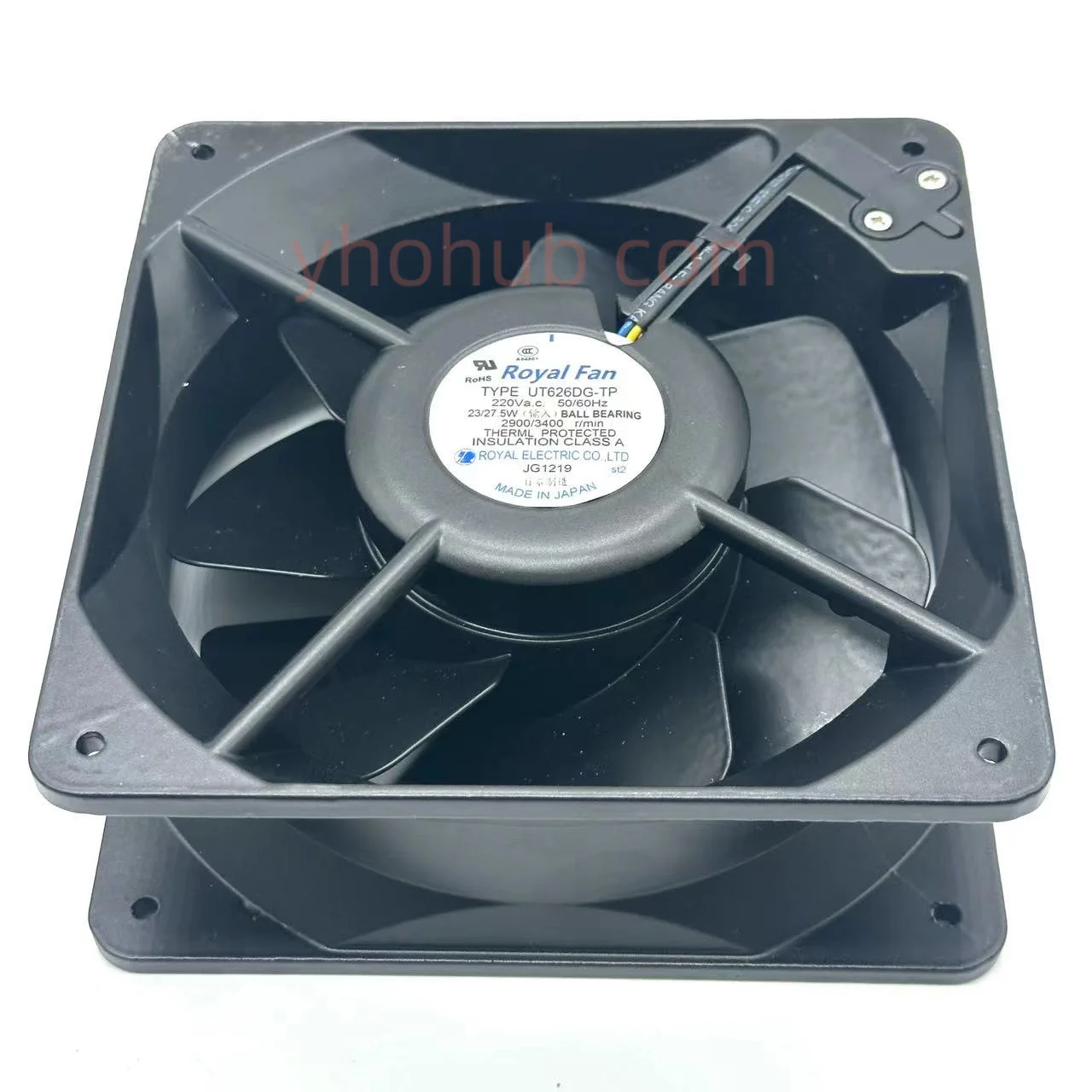 

Royal Fan UT626DG-TP Server Cooling Fan AC 220V 23/27.5W 160x160x65mm 3-Pin