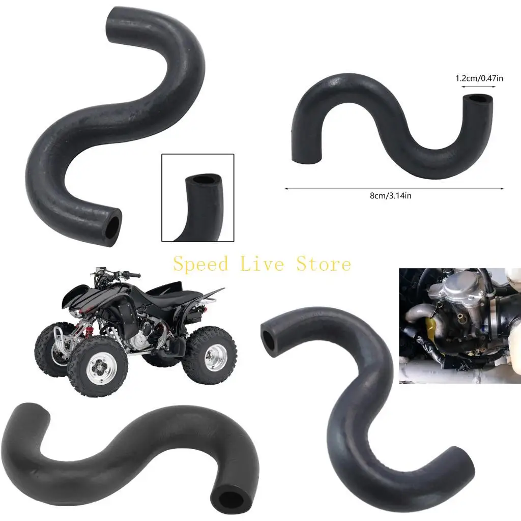 547C 16956-HC0-014 6956-HM3-A60 for TRX250X 1987-1988 Gas Line Hose Tube S Type Rubber Line Easy Installation