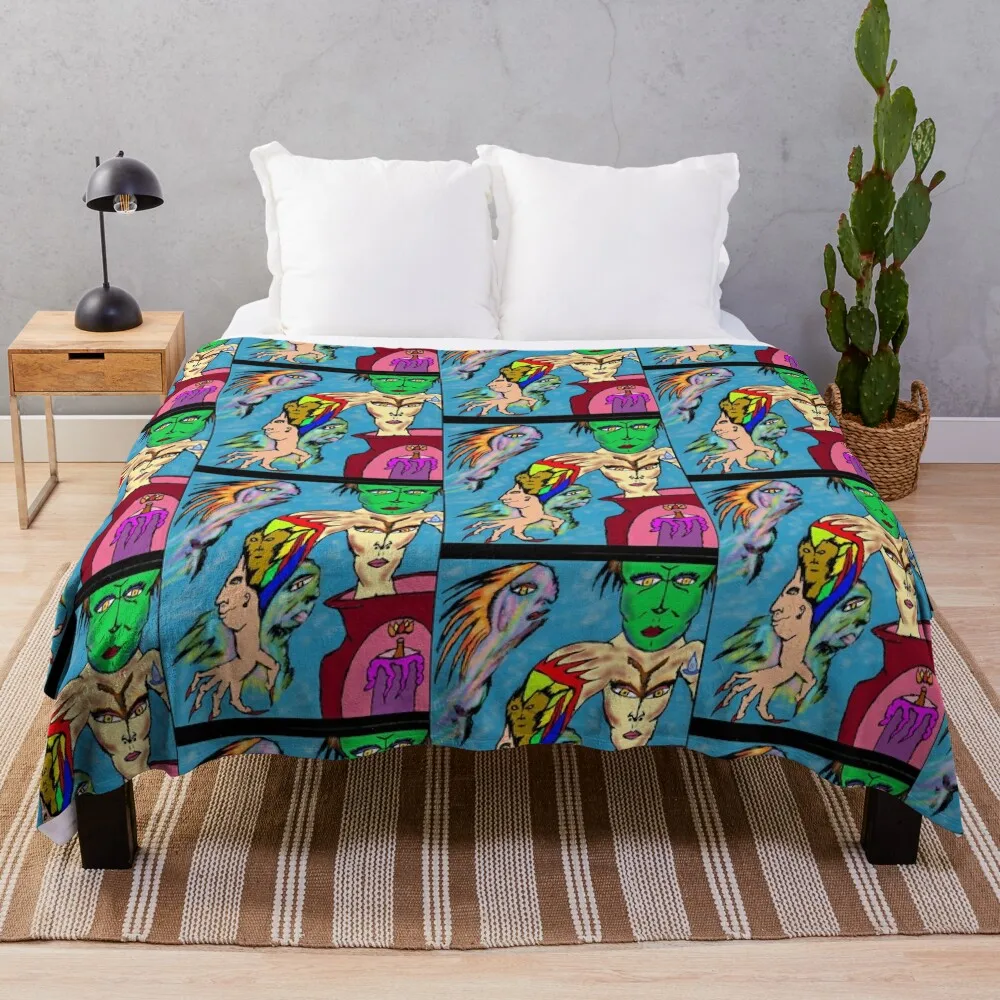 not exactly a tatoo Throw Blanket Sleeping Bag Soft Beds Blankets