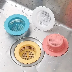 1 Pcs Durable Plastic Sink Strainer Garbage Food Residue Hair Catcher for Kitchen Bathroom Sinks Keep Drains Clog-Free