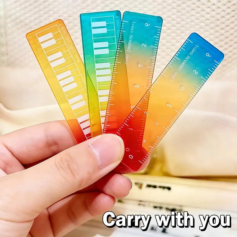 5-10-50-шт-Разноцветные-переливающиеся-мини-линейки-в-виде-пальм-портативные-градиентные-измерительные-инструменты-для-студентов-и-блокнотов