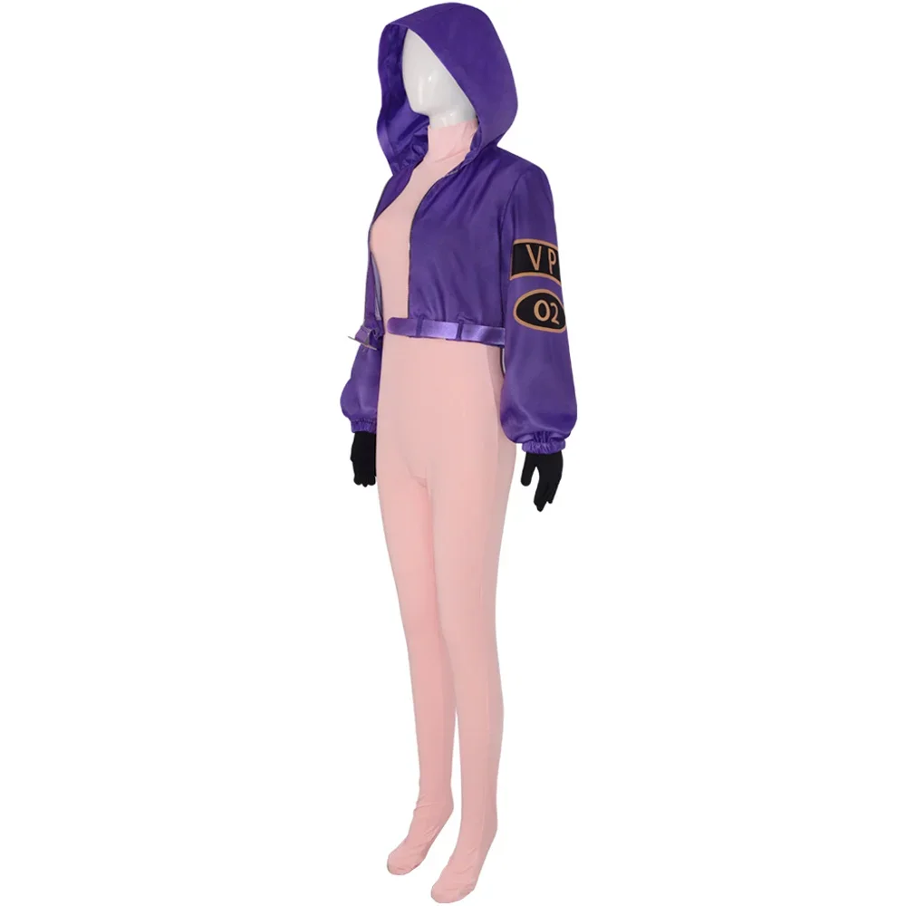 アニメ-女性のためのパンクコスプレコスチューム,セクシーなジャンプスーツ,ベガパンク,ナウティカルコート,全身,ハロウィーンの衣装,大人