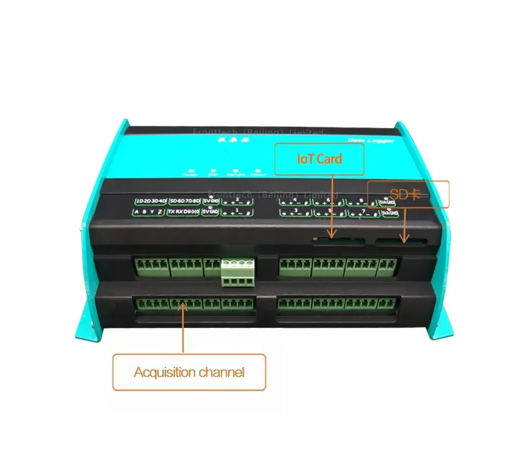 Bestseller/The Multi-channel Data Collector DT60 26 Channels RS485/RS232 Interfaces SD Card Storage for Collecting Analyzing Sen