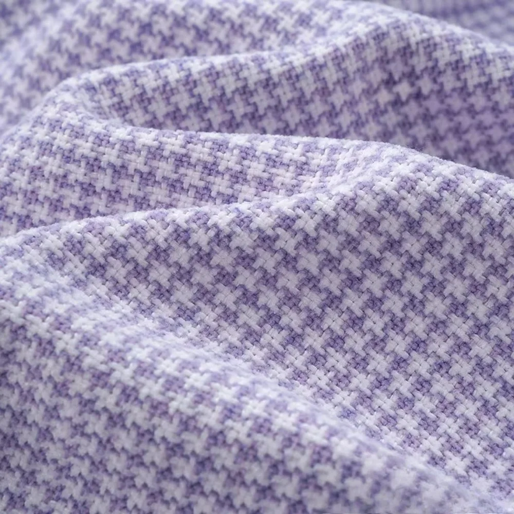 

Two Tone Chenille Woolen Fabric for Spring Autumn Jackets Skirts Soft Breathable Designer Apparel Diy Sewing Cloth Per Meter