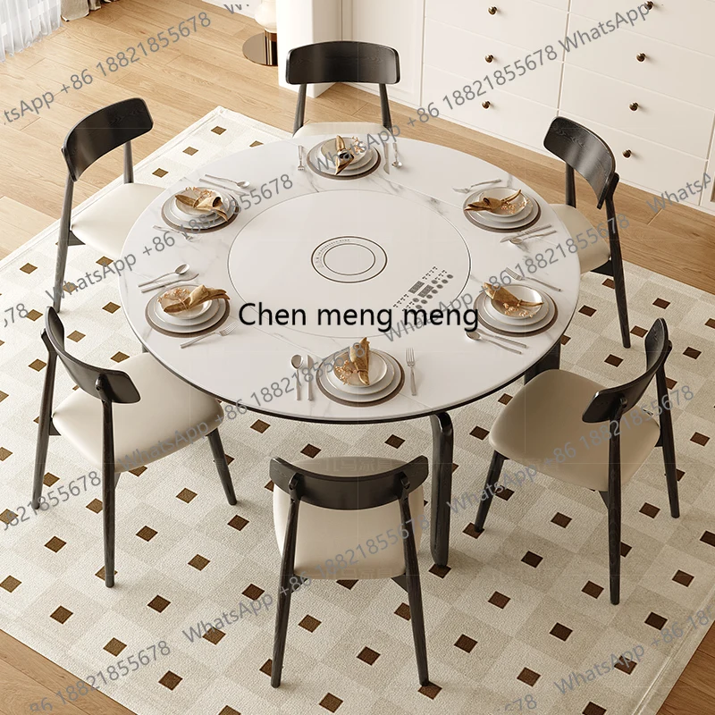 Mesas De Comedor De lujo italianas, Mesas De Comedor modernas funcionales blancas para restaurante, Mesas De Comedor para salón De cocina, muebles para el hogar