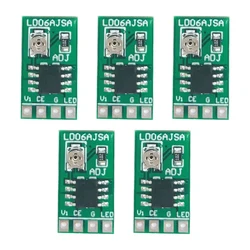 5 szt. 30-1500MA regulowana sterownik stałoprądowy LED DC 3.3V 3.7V 4.2V 5V PWM płyta sterowania moduł zasilania Buck