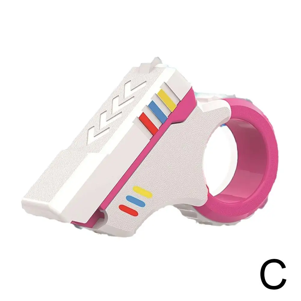 Rotary Finger Sliders Fidget Toy Office Druckentlastung Slider Ratsche Finger Fidget 3D Gedruckt Fidegt ToysFingertip Textured