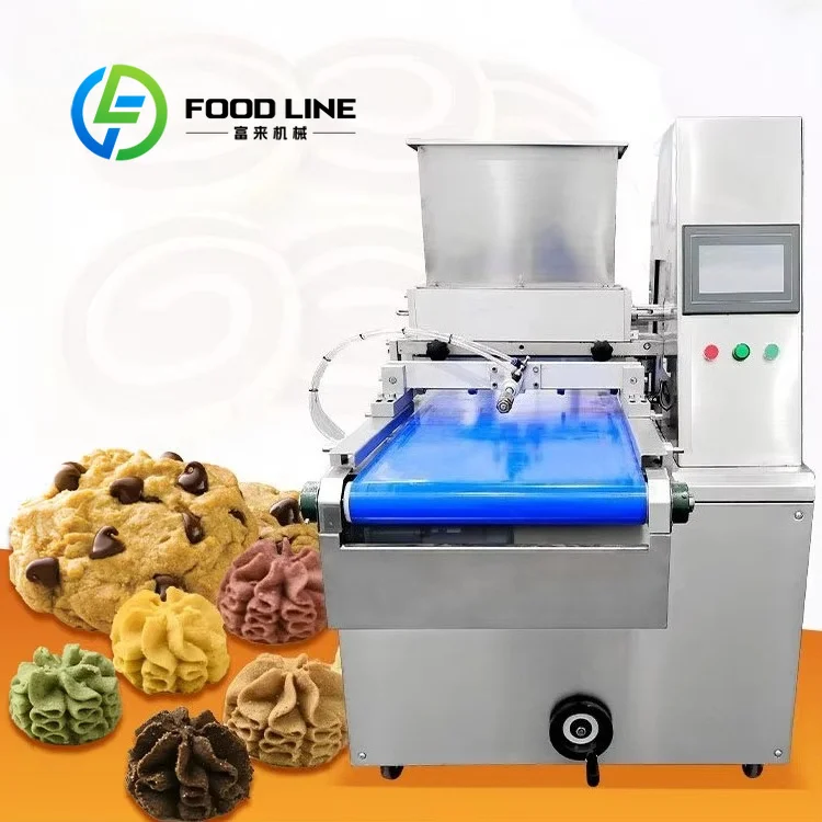 Cookie Forming Machine Anti-Corrosion Alloy Mold Adapts Salty Butter And Acidic Fruit Jam Filled Cookie Dough Processing