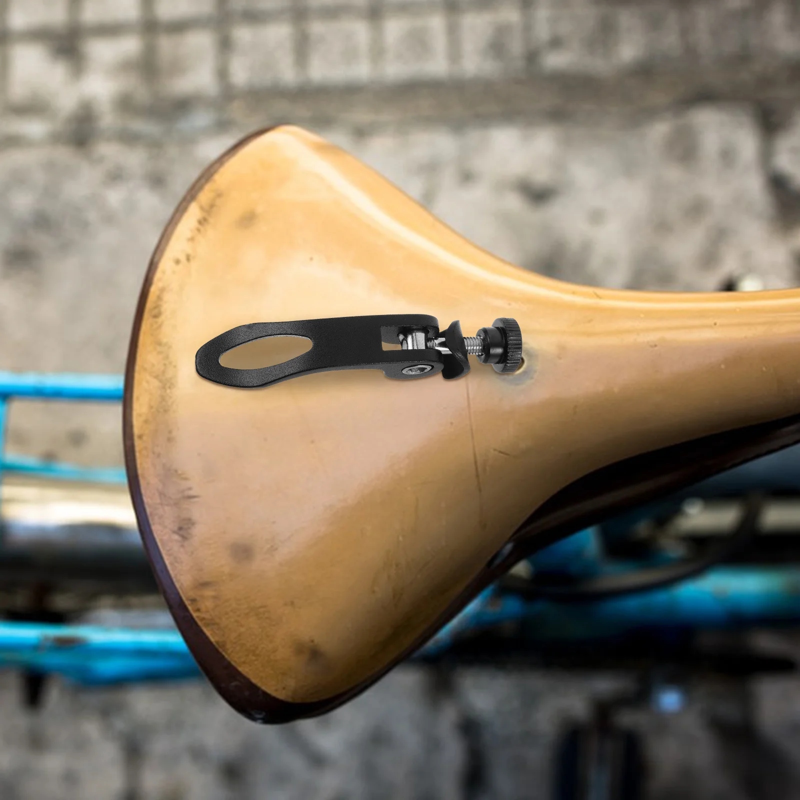 

Quick Disassembly Handle Screws Bike Seat Clamp for Adult Bikes Black Foldable Scooter Quick Release Versatile Application