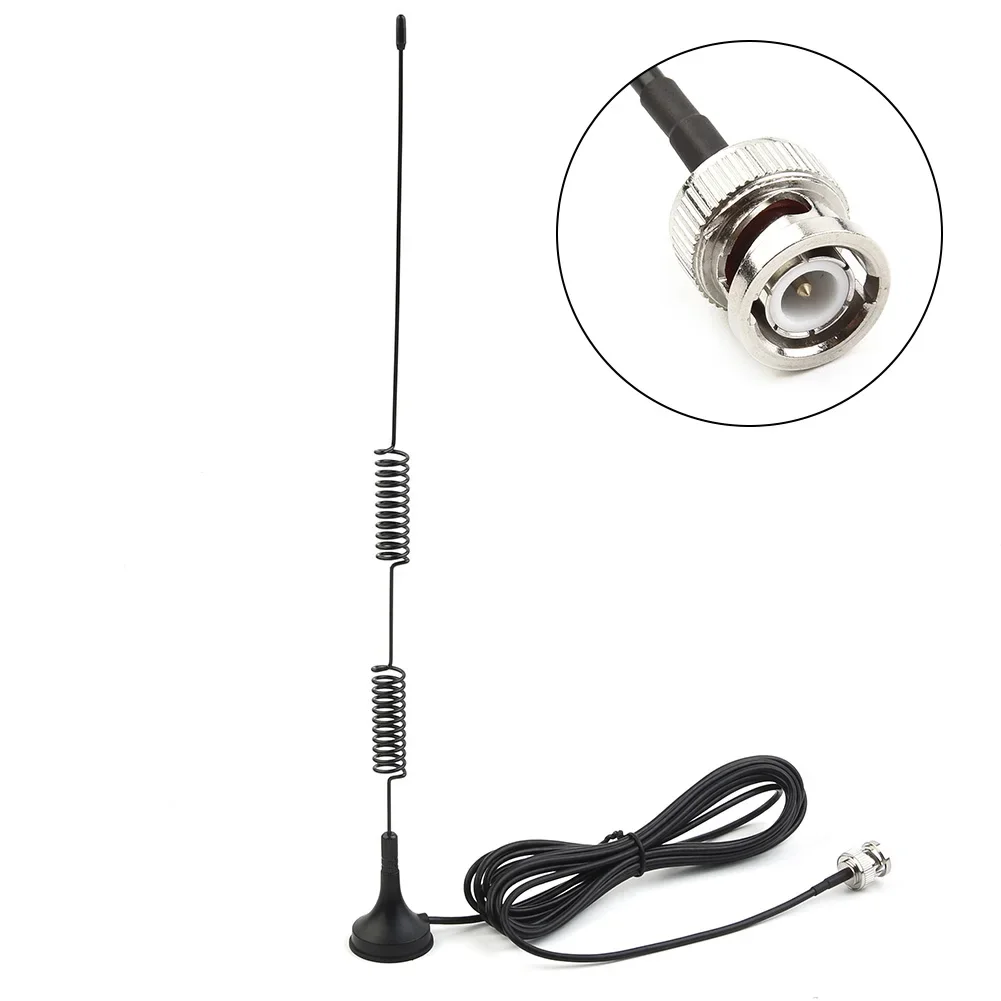 

1x VHF UHF Ham Radio Antenna Amateur Radio Mobile Radio Scanner Antenna BNC Male Connector 7dBi Aerial 25MHz-1200MHz 50 Ohm