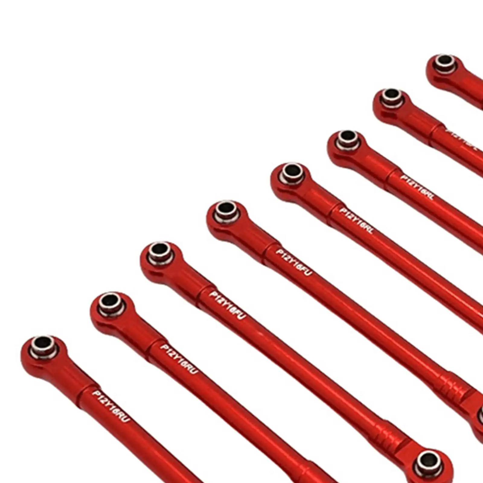 8 Pieces RC Car Chassis Fixing Rod DIY Modified 6061 Aluminum for 1/12 H12Y+