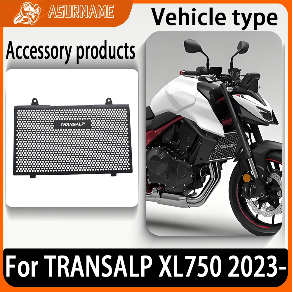 

For Honda TRANSALP XL750 XL 750 2023 Aluminum Motorcycle Radiator Guard Protection Grille Grill Cover TRANSALP 750