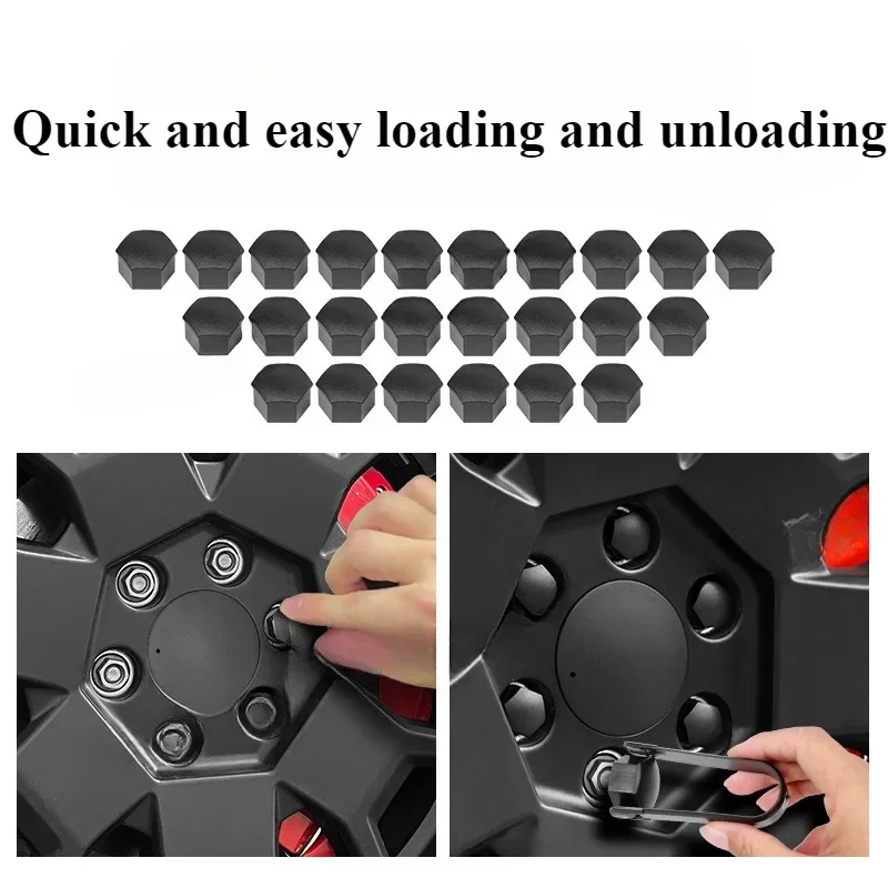 

For Tesla Cybertruck 2025 Anti Scratch and Anti Scratch Wheel Hub Center Cover Protection Set Screw Cap Car Modified Accessories