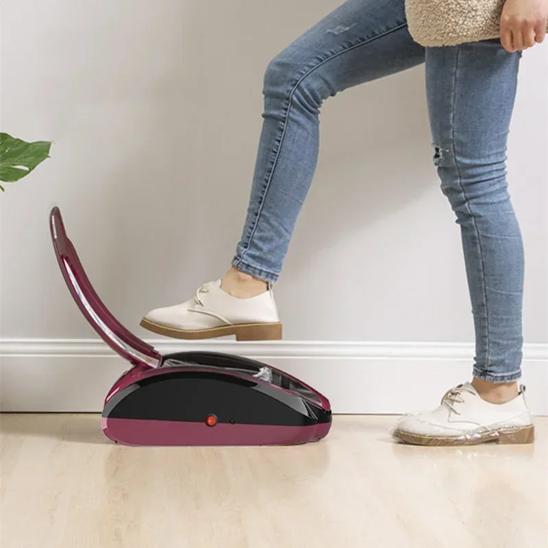 Máquina Inteligente de Filme Protetor Automática com Dispensador de Capas e 800 Películas para Calçados - Eletrodomésticos para Casa