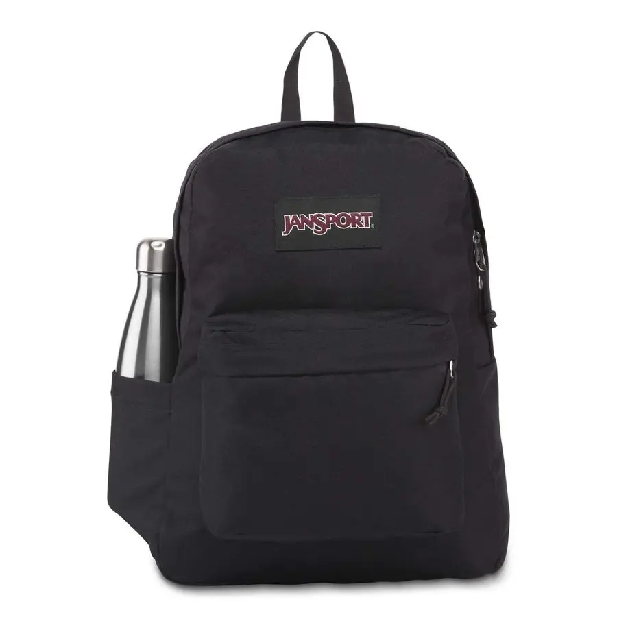 Mochila SuperBreak Plus com capa acolchoada para laptop de 15 polegadas e bolso para garrafa integrado Mochila espaçosa e durável para trabalho e