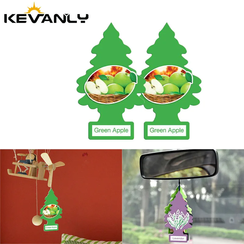 

3/6x Car Air Freshener Car Hanging Interior Accssories Perfume Car Pendant Diffuser Christmas Tree Key Bag Home Locker Fragrance