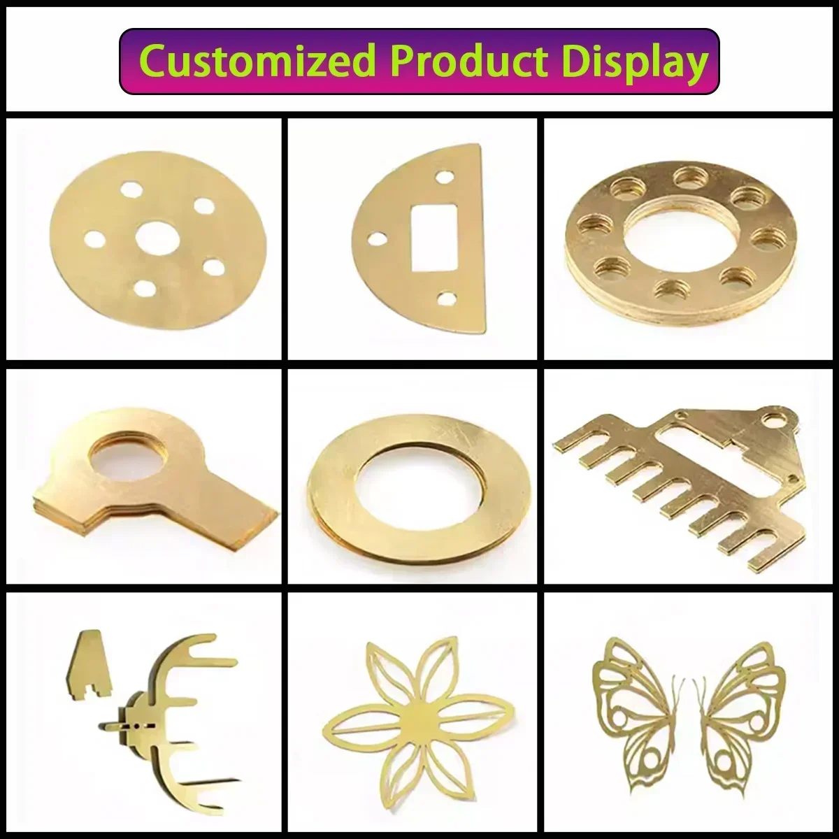 Thick 0.01/0.02/0.03/0.05/0.06/0.08-1mm Brass Strip Brass Metal Thin Sheet Foil Plate  Width 10/20/30/50/100-400 mm L1m