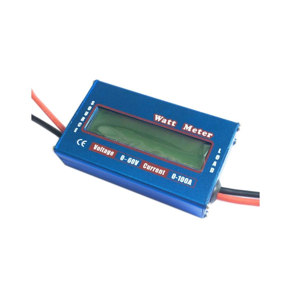 Digital Display Battery Power Current Analyzer Portable Watt Meter High Accuracy 60V 100A Checker Measuring Instrument