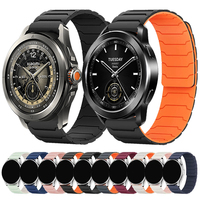 22mm Magnetic Sports Band For Xiaomi Watch S4 S3 S2 42/46mm Mi Watch Silicone Loop Strap Color 2/S1 Pro/S1 Active Replace Correa