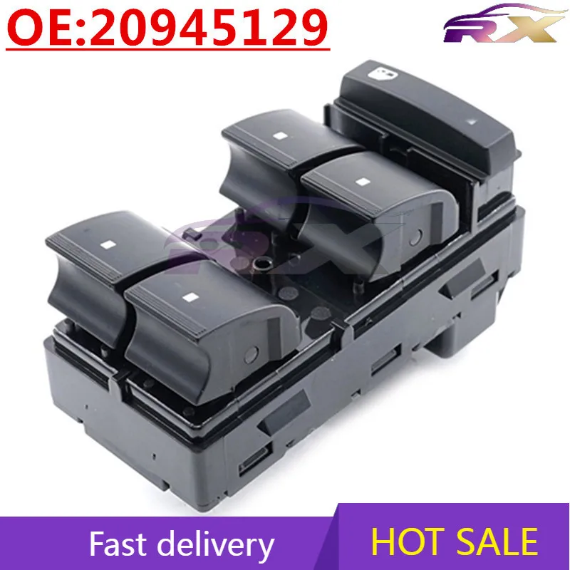 

OEM:20945129 Power Window Master Control Switch For 2007-2014 Chevrolet GMC