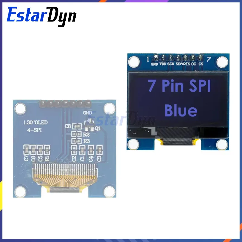 OLED White/Blue SPI/IIC I2C Communicate Color Display Module