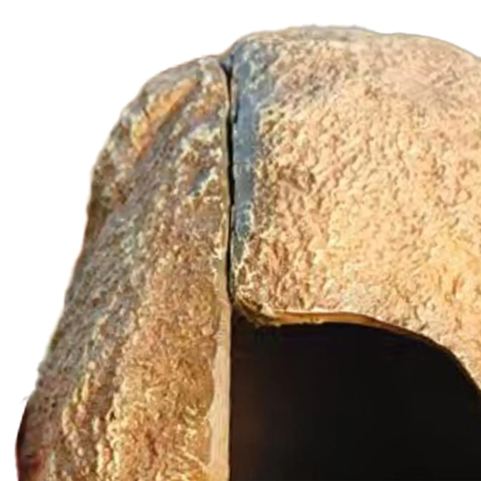 Grotte de cachette d'aquarium, grotte de cachette pour lézards, salamandres cichlidés