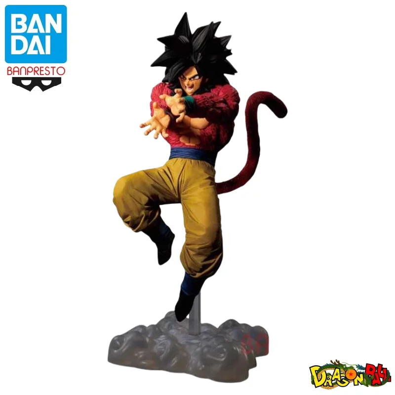 

Bandai Original In Stock Banpresto Dragon Ball GT Anime Super Saiyan4 TAG Fighters Son Goku Vegeta IV Model Action Figure Garage