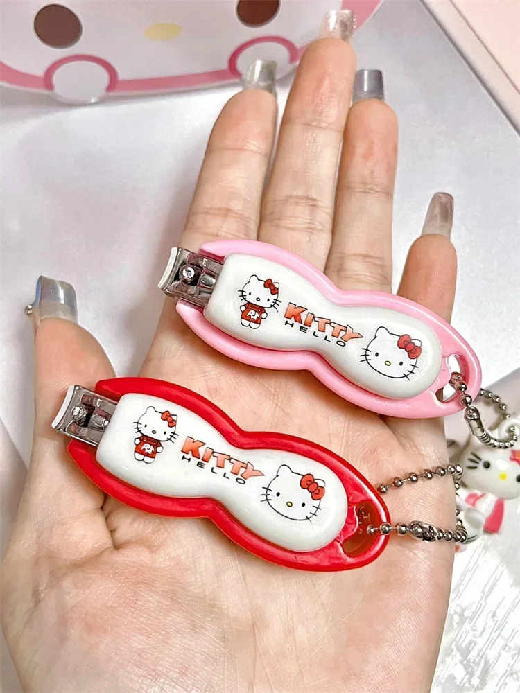 

cute new Hello Kitty Nail Clippers Cute Cartoon Stainless Steel Manicure Nail Clippers Creative Portable Large Nail Clippers