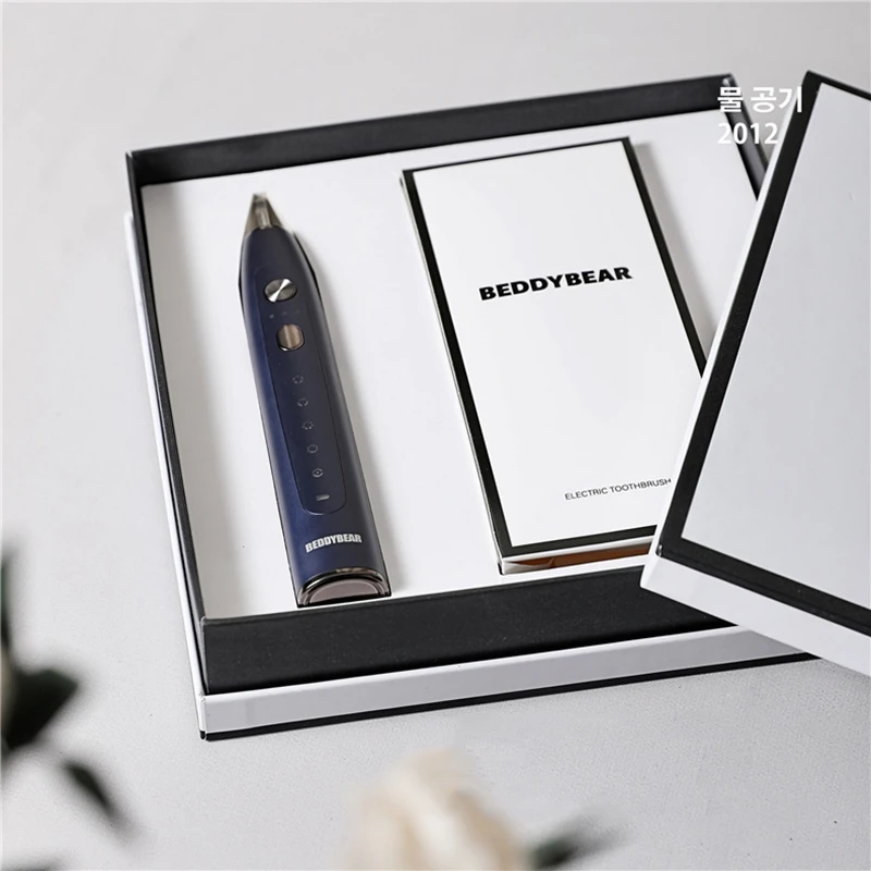 Детская звуковая электрическая зубная щетка для быстрой беспроводной зарядки, звуковая детская зубная щетка, умный таймер, сменные насадки...