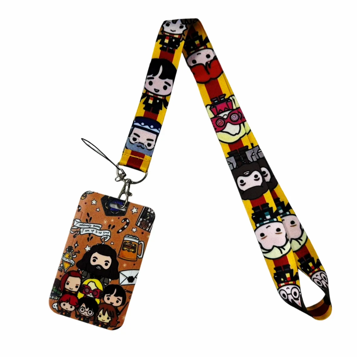 Porte-badge de film d'anime, ULde téléphone Toy Story, porte-carte d'identité, sangle de cou de princesse, porte-clés de dessin animé, cadeau lariat, vente en gros