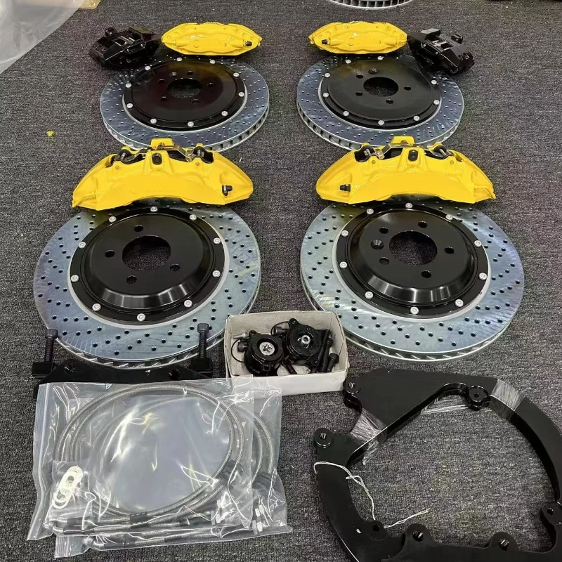 

Auto Parts Racing Modified Brake Calipers Six Piston Calipers Electronic Calipers Brake Disc 6 Pot Large Brake Kit