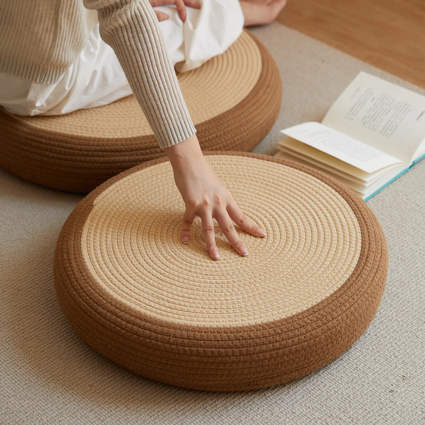 For Futon cushion floor bay window tatami cushion living room meditation home