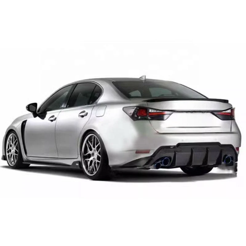 For GS250 GS300 GS350 2012-2017 Rear Diffuser High Quality Car Body Kit Carbon Fiber Rear Bumper Lip